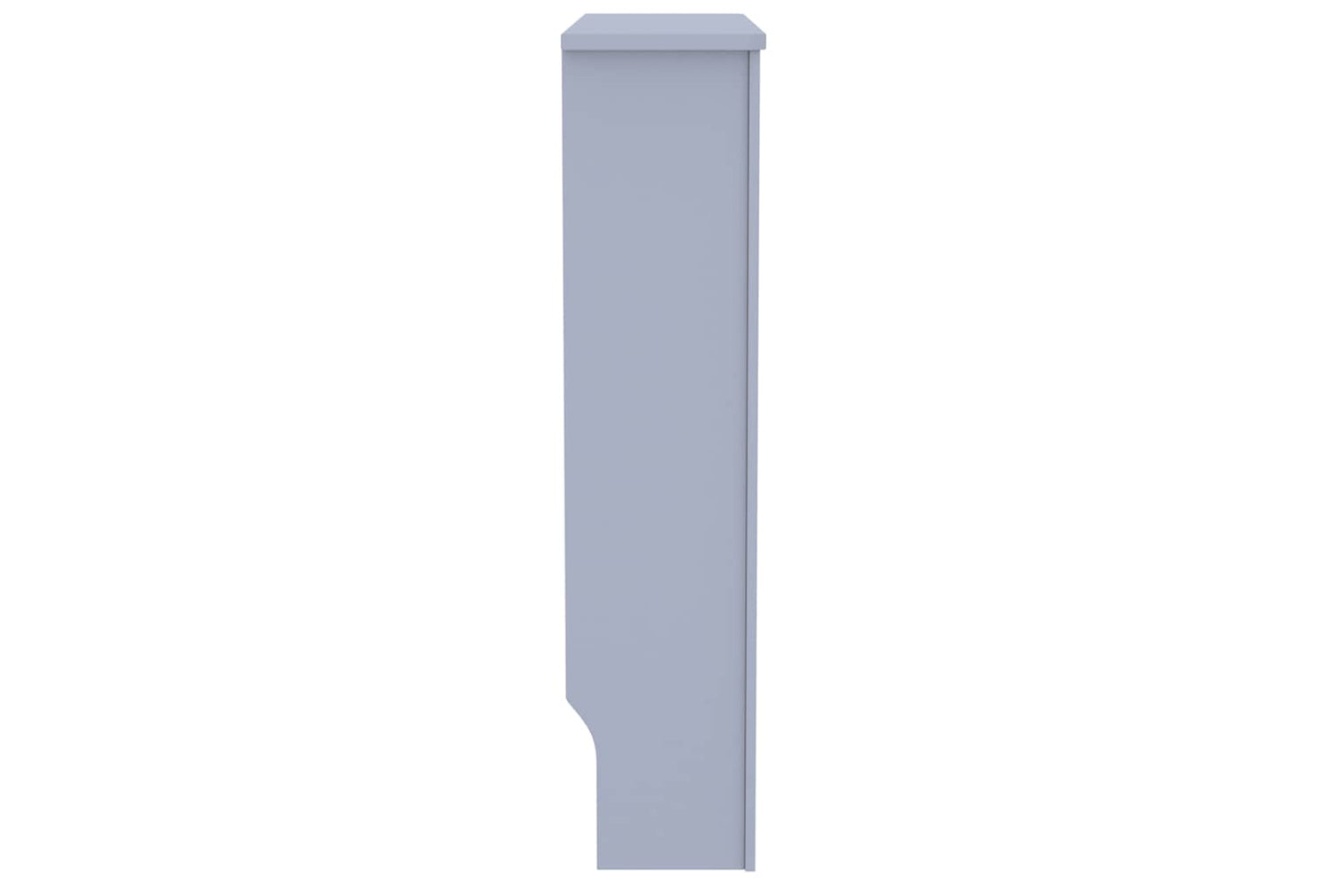 vidaXL Mdf Radiator Cover Grey 78cm-4