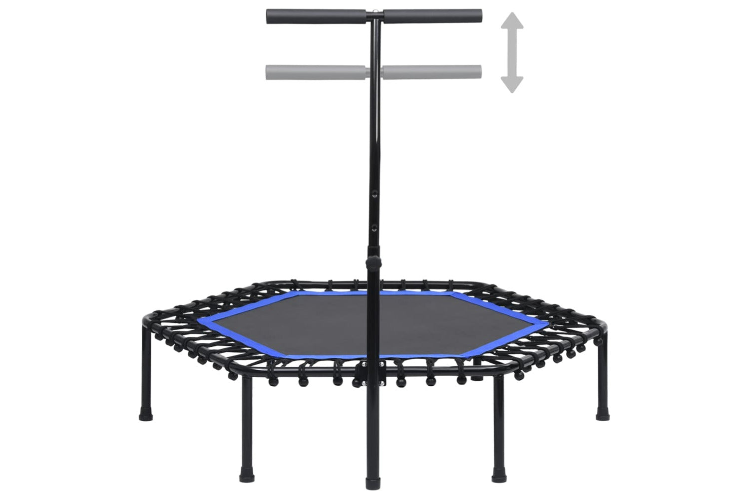 vidaXL 92492 Fitness Trampoline With Handle 122cm-2