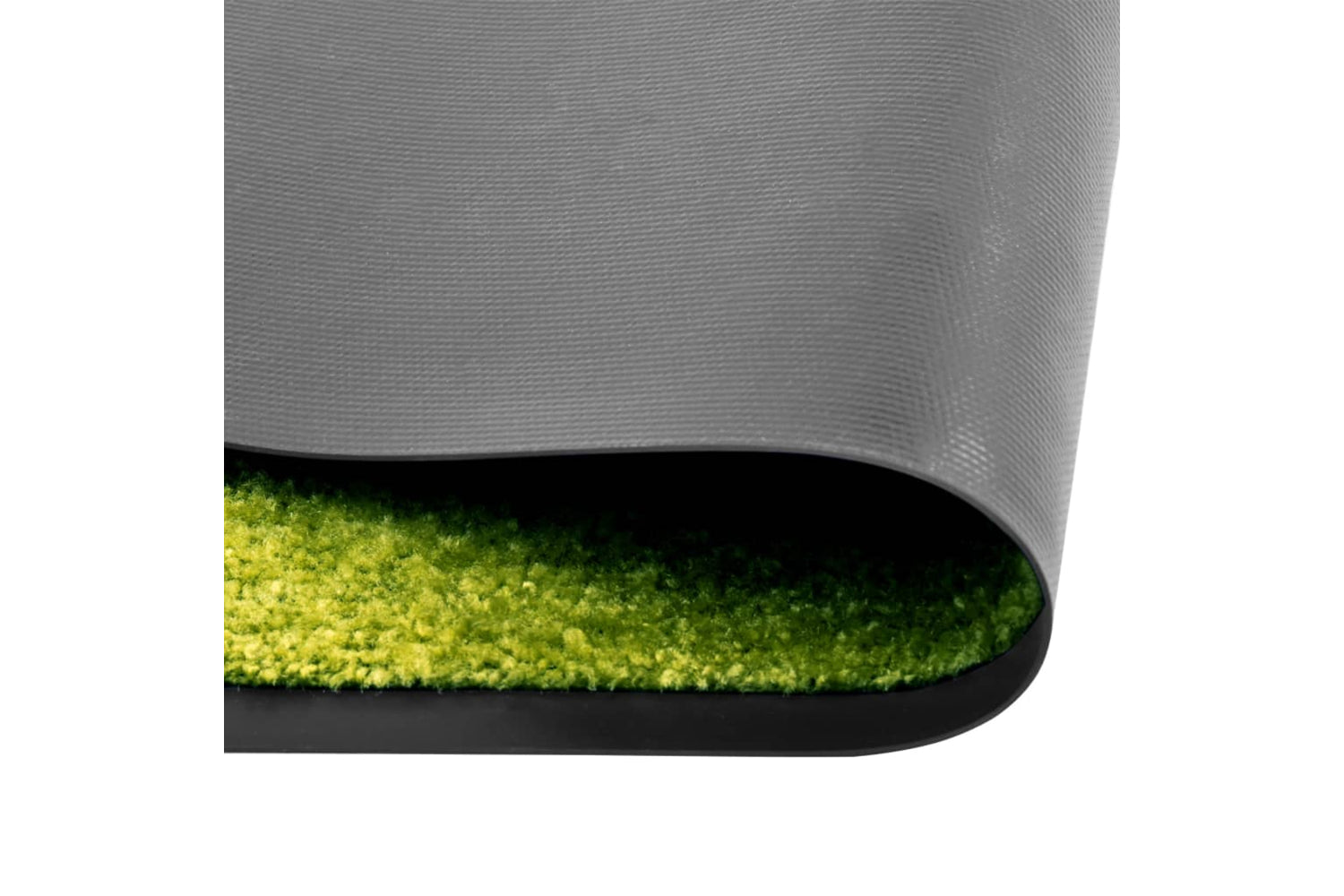 vidaXL 323429 Doormat Washable Green 60x180cm-2