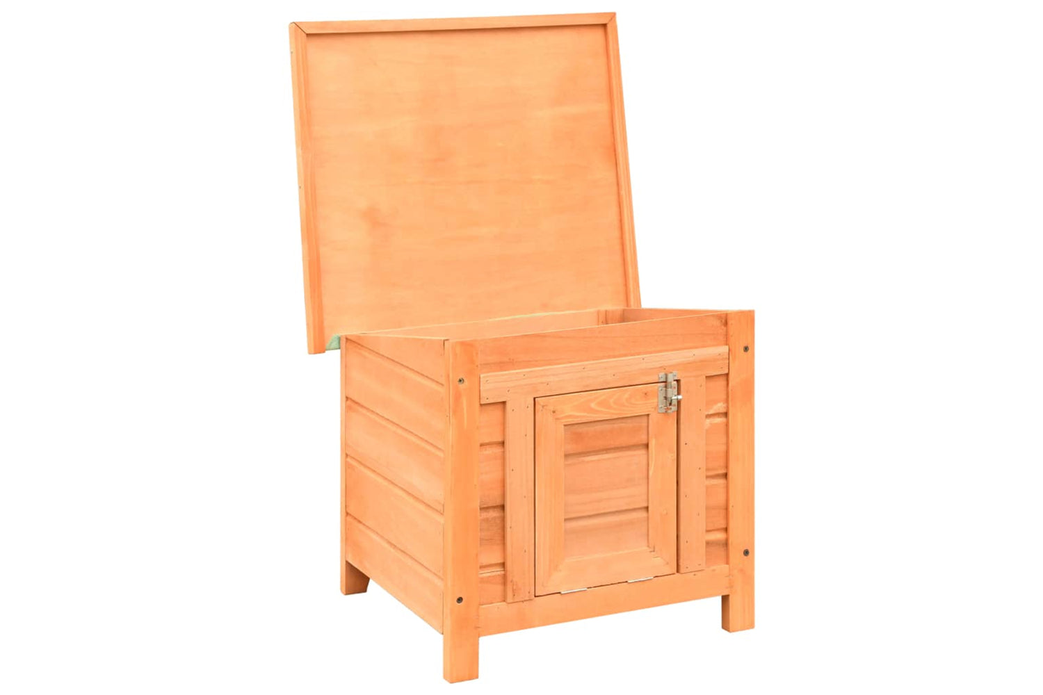 vidaXL 170640 Cat House Solid Pine & Fir Wood 50x46x43.5cm-3