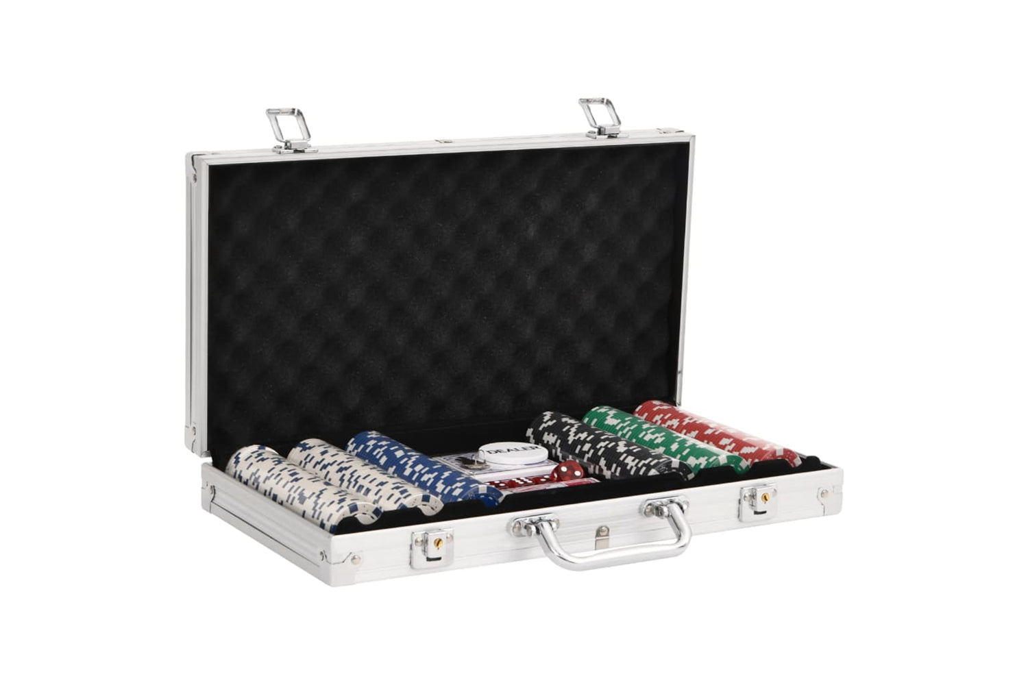 vidaXL 80416 Poker Chip Set 300 Pcs 11.5 G-2