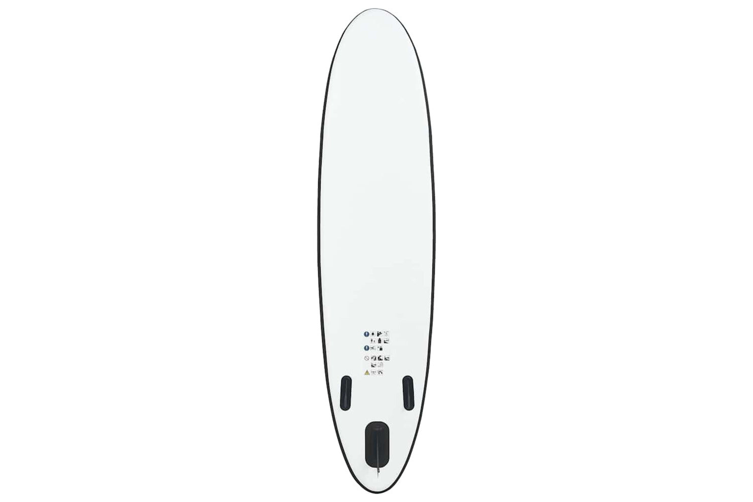 Vidaxl Inflatable Stand Up Paddle Board Set Black And White-4