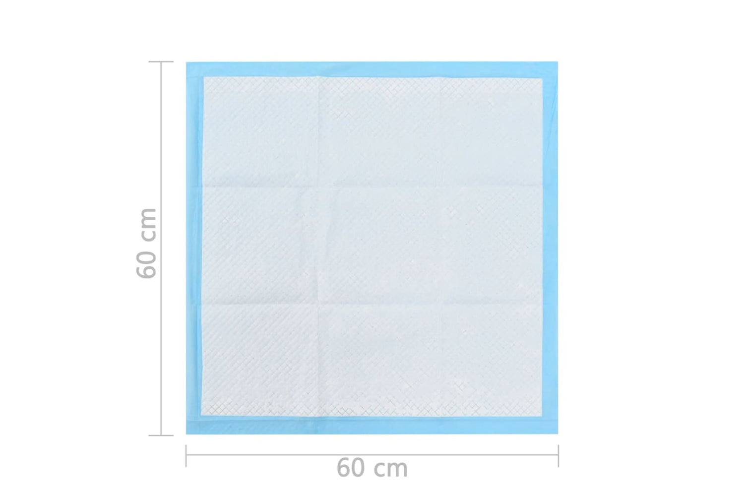 vidaXL 170760 Pet Training Pads 100 Pcs 60x60cm Non Woven Fabric-9
