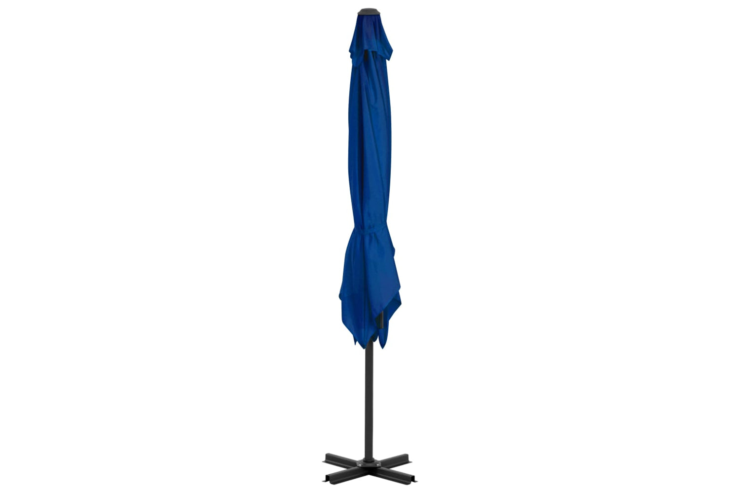 vidaXL 46987 Cantilever Umbrella With Aluminium Pole Azure Blue 250x250cm-3