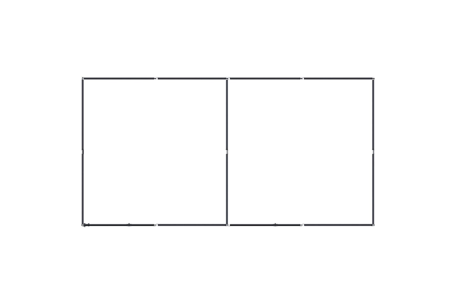 Vidaxl 3098010 Outdoor Dog Kennel Steel 7.37 M2-4