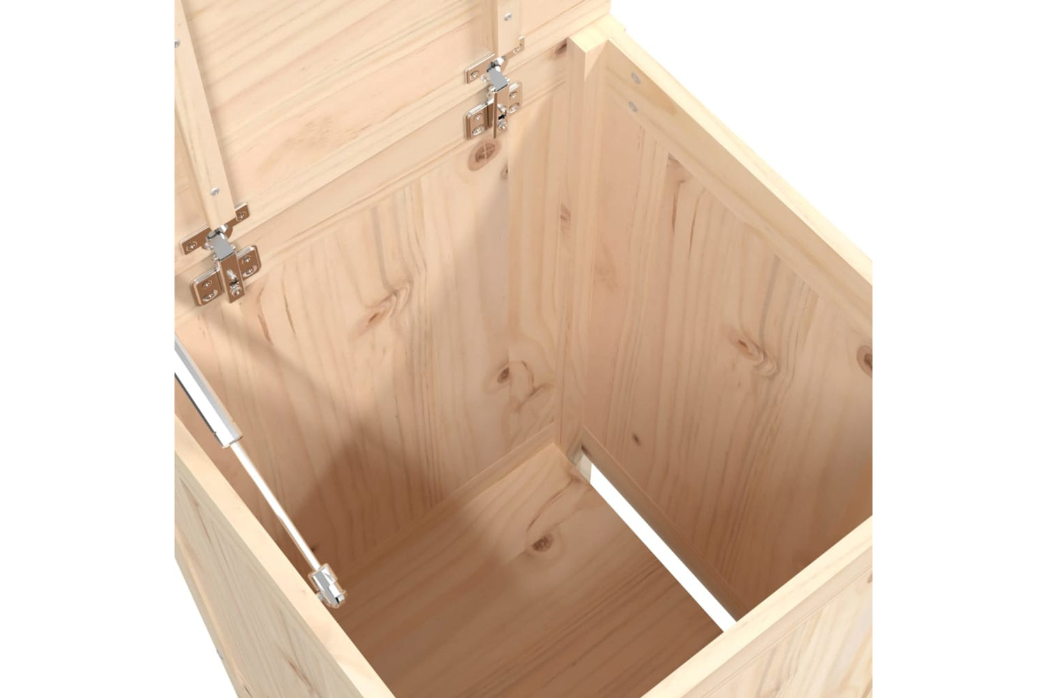 vidaXL 823574 Laundry Box 44x44x76cm Solid Wood Pine-7