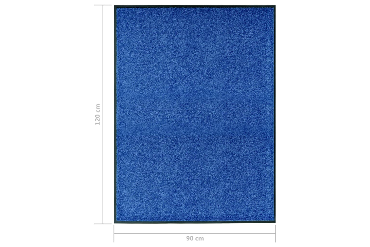 vidaXL 323442 Doormat Washable Blue 90x120cm-6