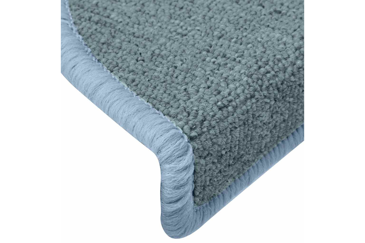 vidaXL 322363 Carpet Stair Treads 15 Pcs Blue 65x24x4cm-5