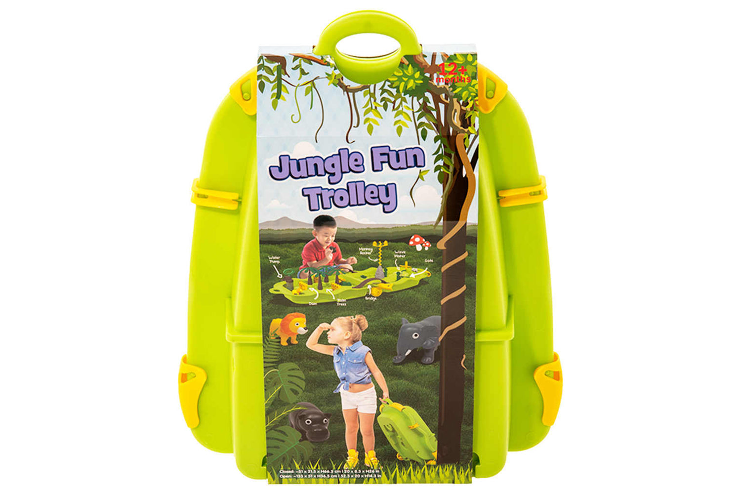 Vidaxl Water Fun Trolley Jungle 51x21.5x66.5 Cm Polypropylene-9