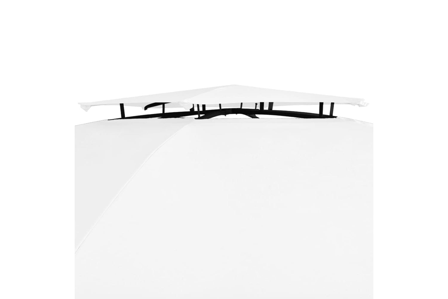 vidaXL 312234 Garden Marquee With Curtains 360x312x265cm White 180 G/mÂ²-4