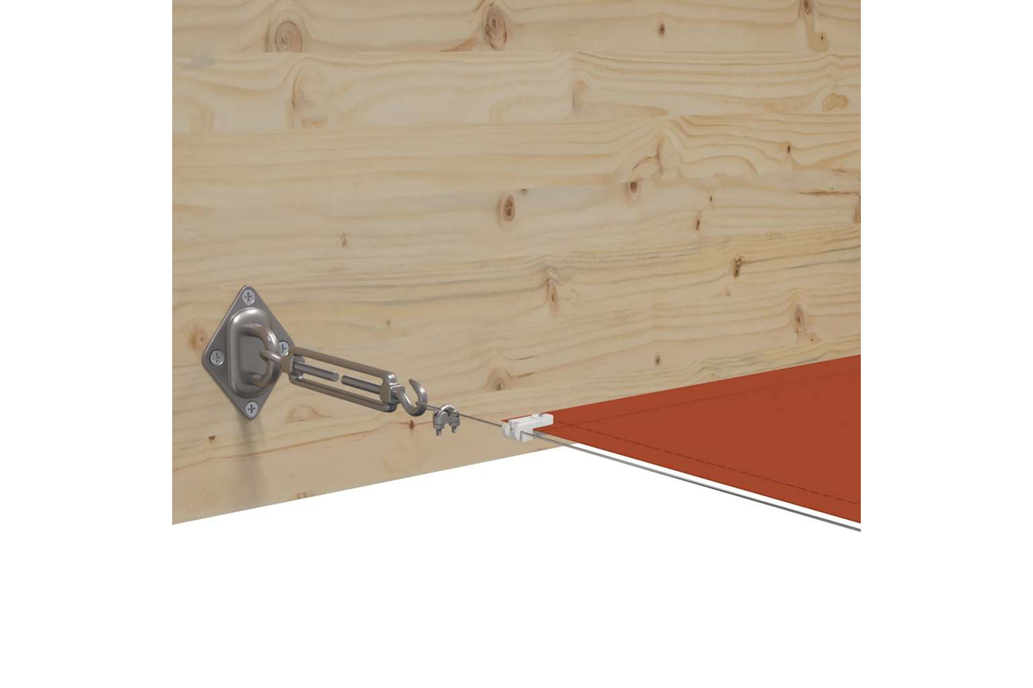 vidaXL 148350 Vertical Awning Terracotta 60x800cm Oxford Fabric-4