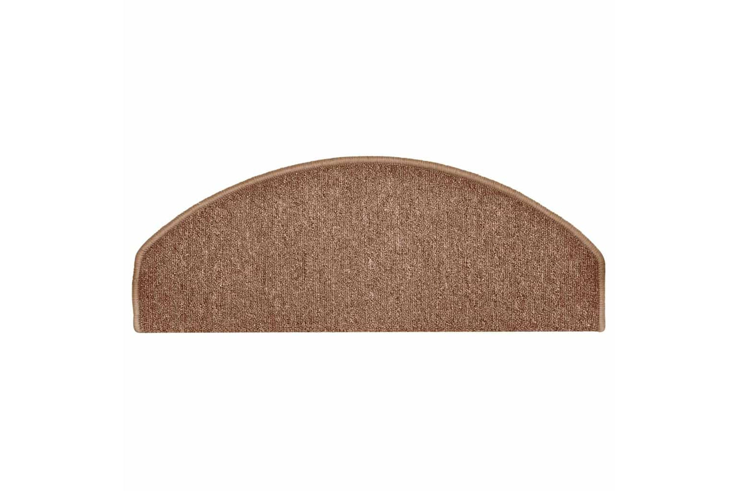 vidaXL 322367 Carpet Stair Treads 15 Pcs Brown 65x24x4cm-4
