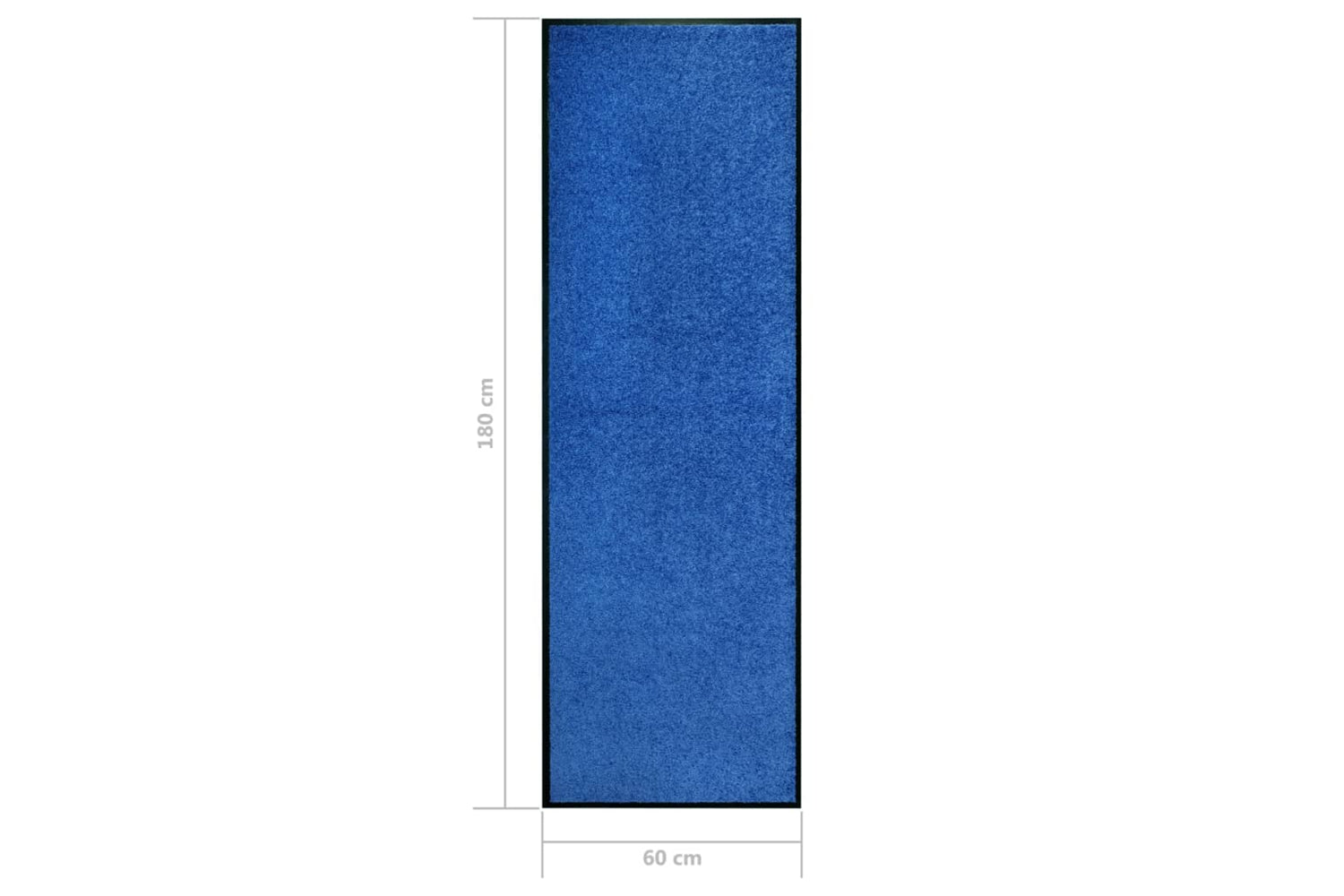 vidaXL 323441 Doormat Washable Blue 60x180cm-6