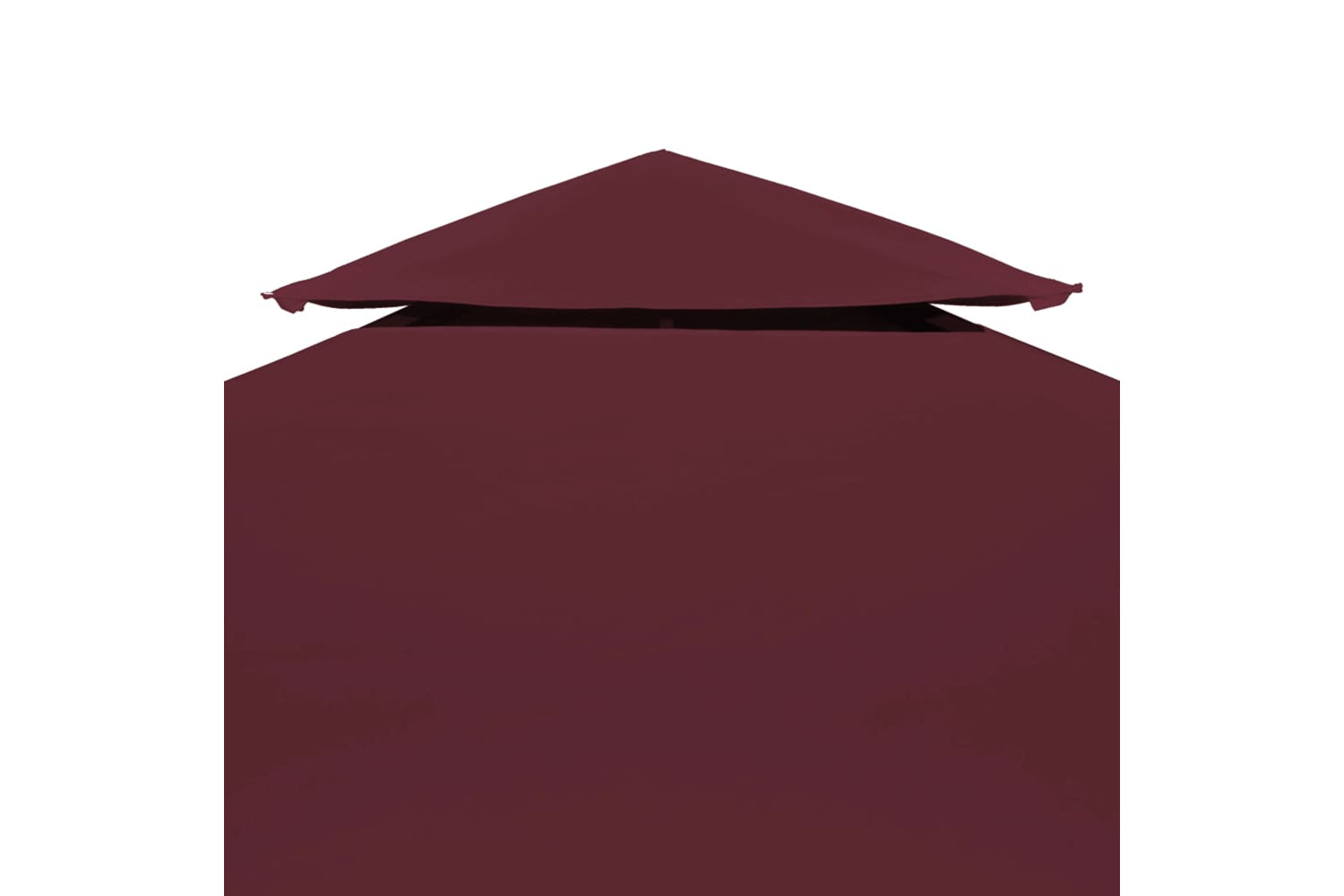 Vidaxl 44757 2-tier Gazebo Top Cover 310 G/mâ² 3x3 M Bordeaux-3