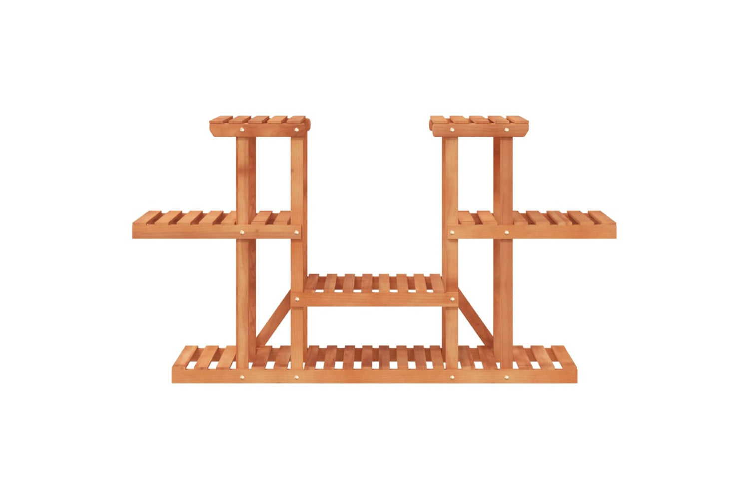 vidaXL 362854 Flower Stand 110x25x73cm Solid Wood Fir-4