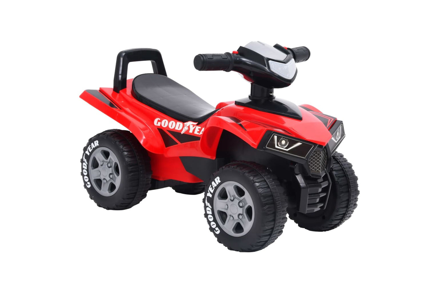 Vidaxl Children's Ride-on Quad Good Year Red-2