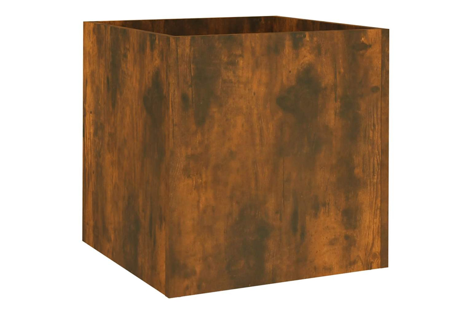 vidaXL 820499 Planter Box Smoked Oak 40x40x40cm Engineered Wood