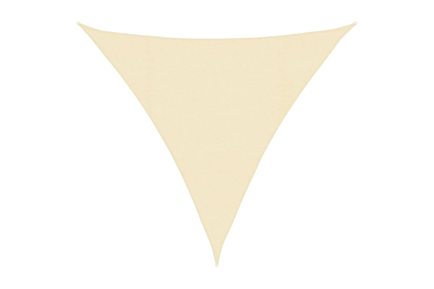 vidaXL 311203 Sunshade Sail 160 G/mÂ² Cream 4x4x4 M Hdpe