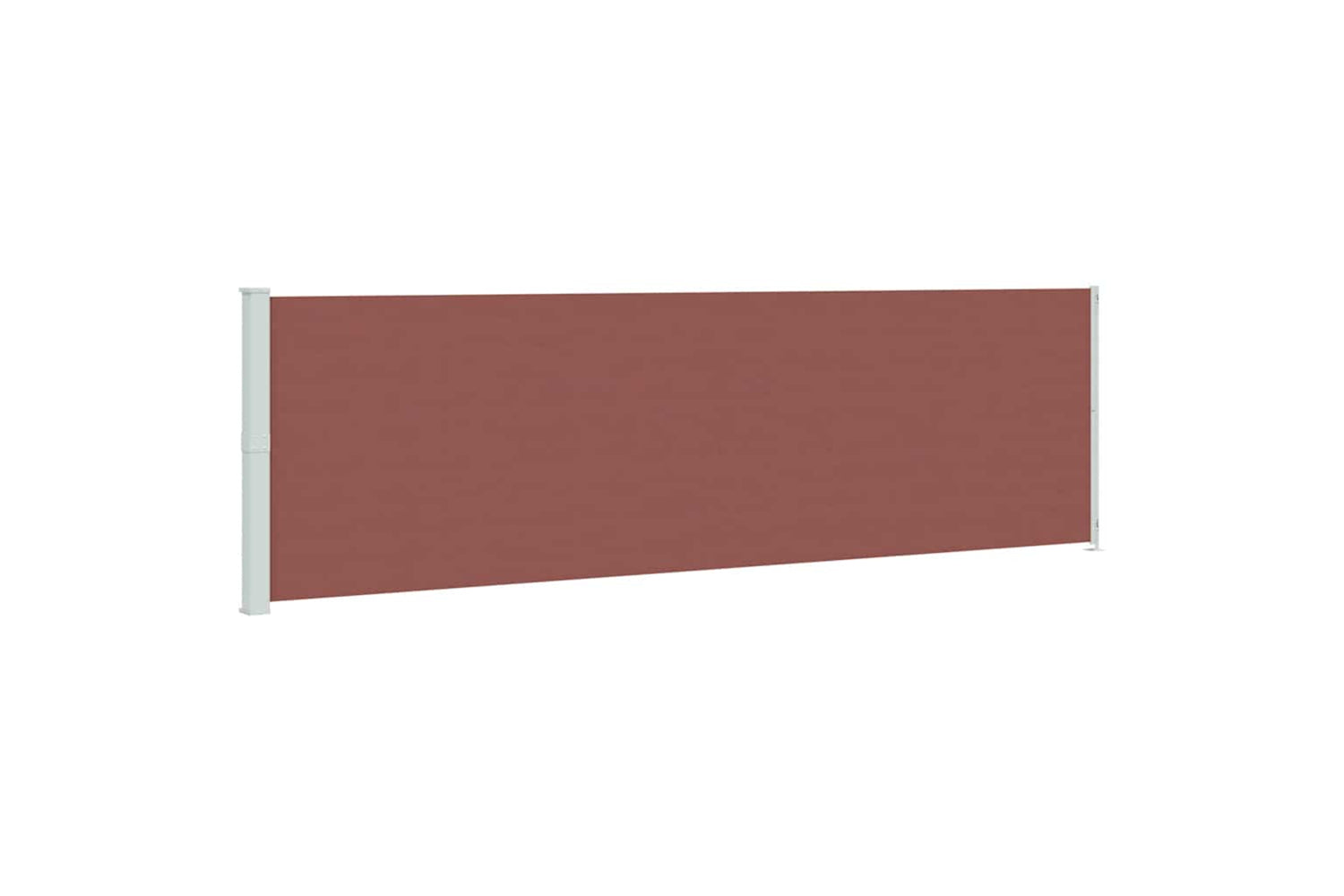vidaXL 317969 Patio Retractable Side Awning 180x600cm Brown