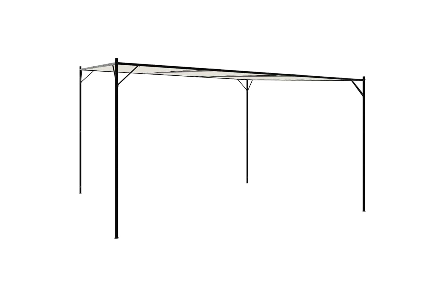 Vidaxl 362464 Gazebo White 4x4 M 180 G/mâ² Fabric And Steel