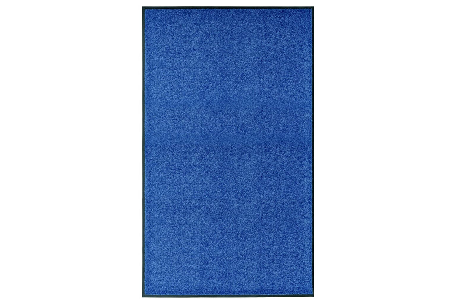 vidaXL 323443 Doormat Washable Blue 90x150cm