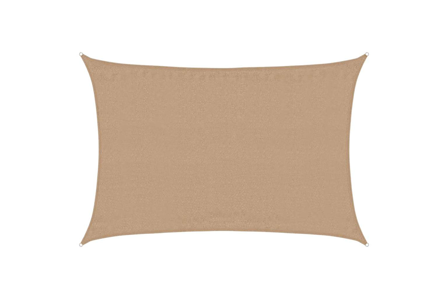 vidaXL 311406 Sunshade Sail 160 G/mÂ² Taupe 3.5x4.5 M Hdpe