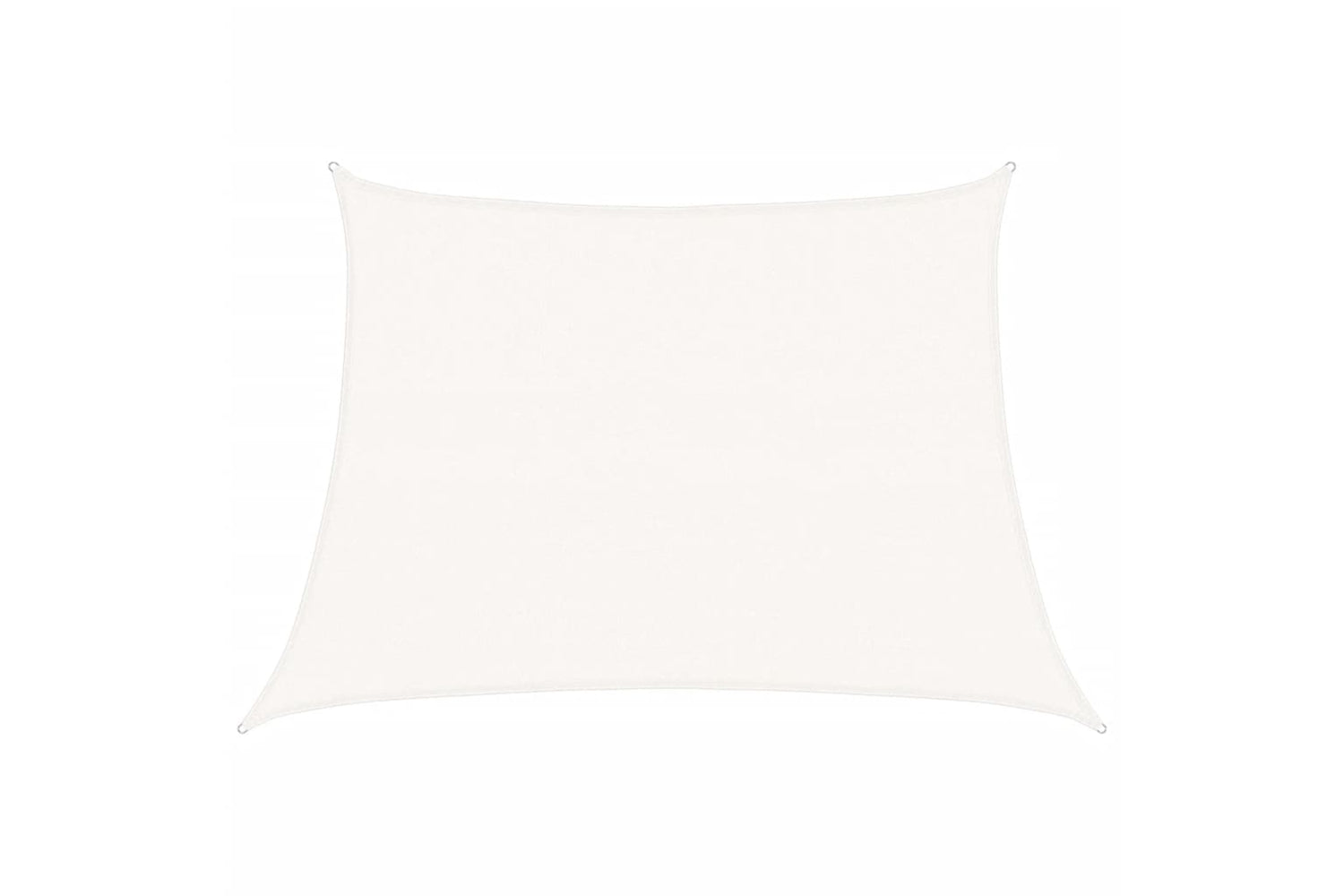 vidaXL 311270 Sunshade Sail 160 G/mÂ² White 4/5x3 M Hdpe