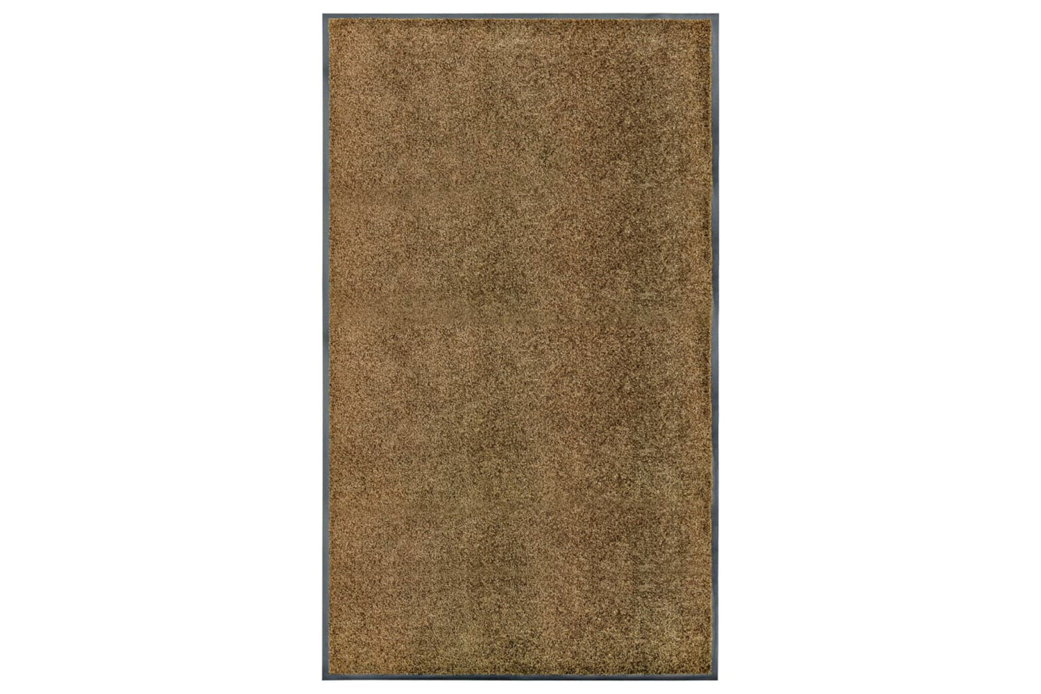 vidaXL 323437 Doormat Washable Brown 90x150cm