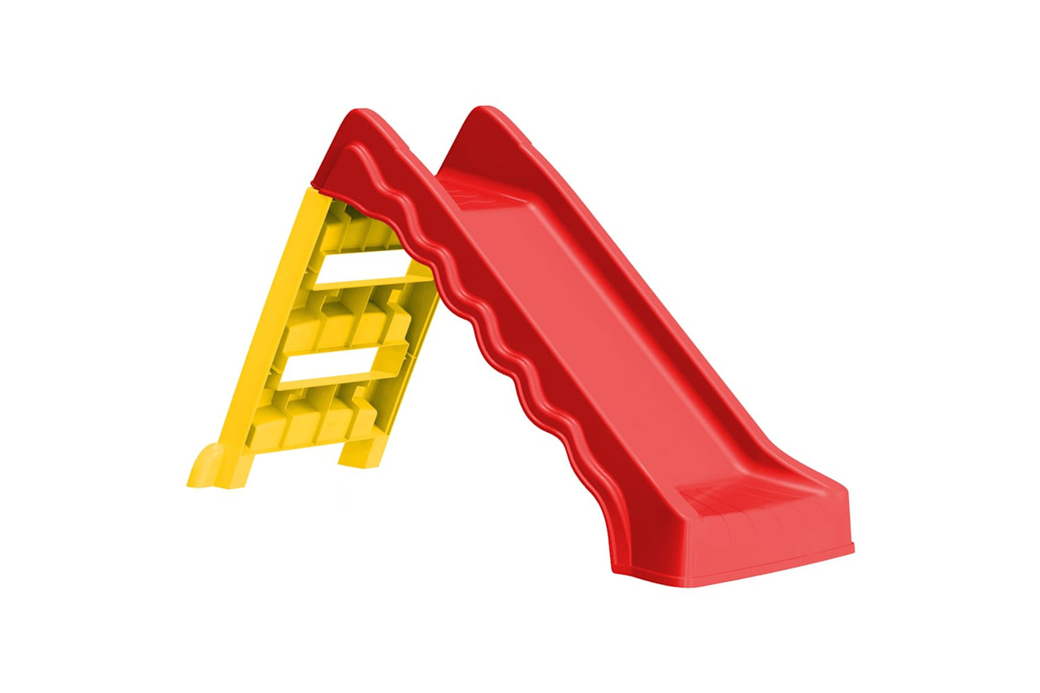 Vidaxl Foldable Slide For Kids Indoor Outdoor Red And Yellow-2