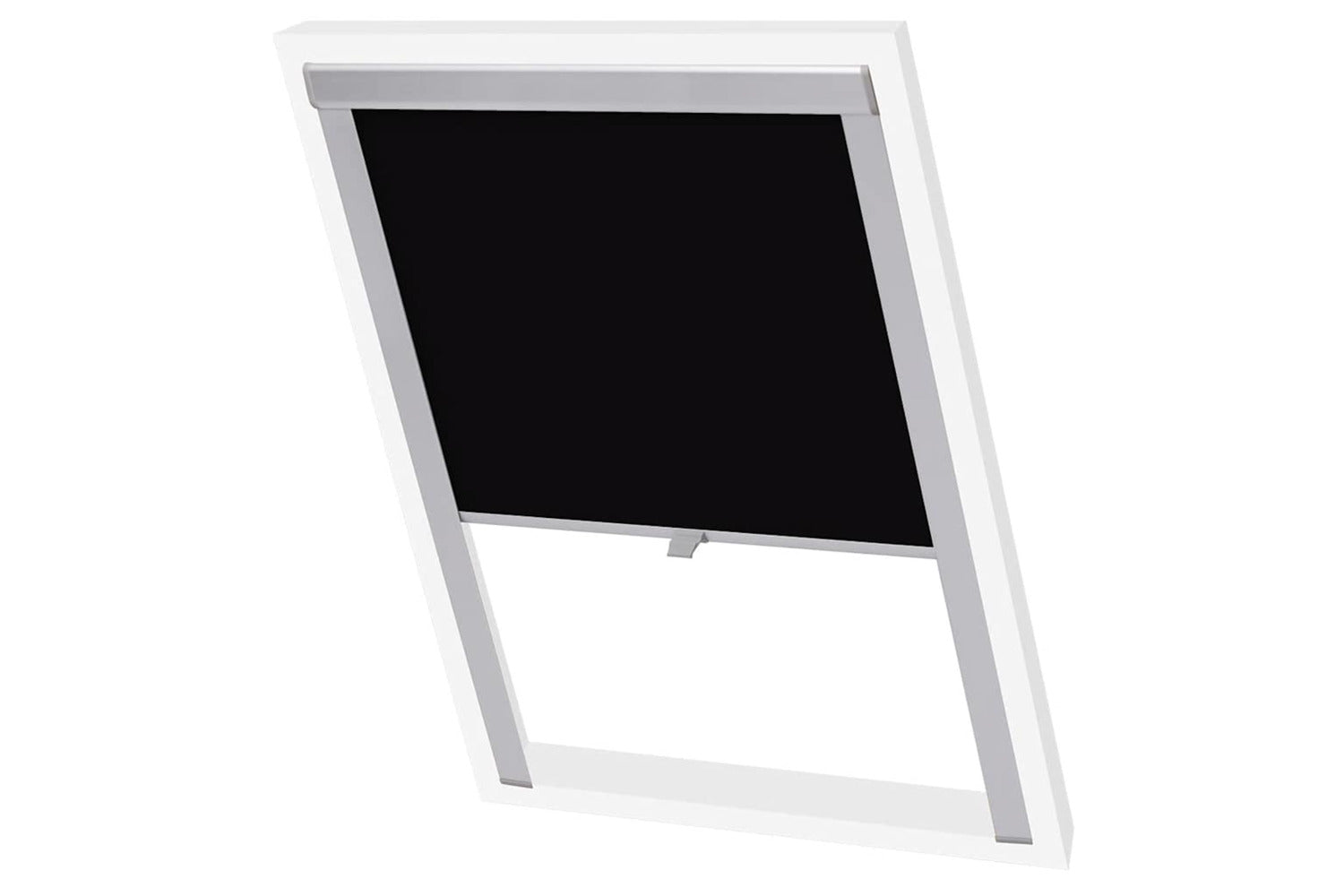 Vidaxl Blackout Roller Blind Black Mk04