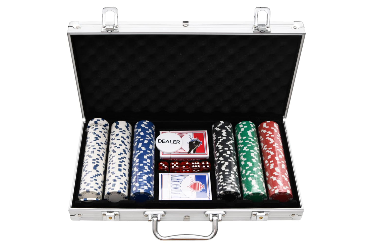 vidaXL 80416 Poker Chip Set 300 Pcs 11.5 G-3