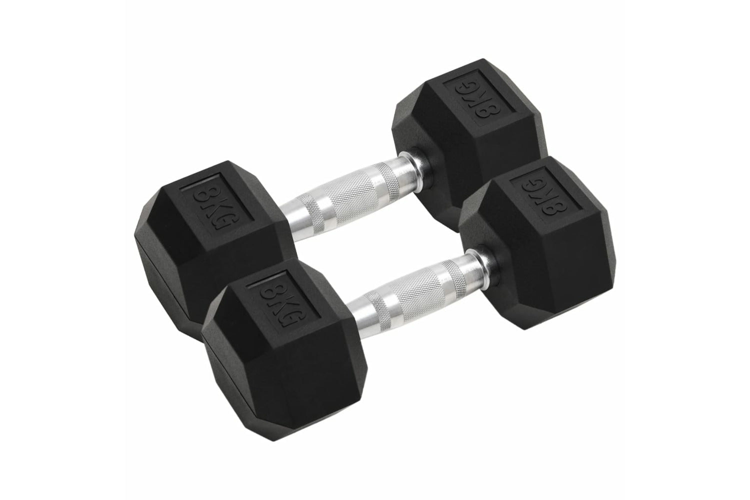 Vidaxl 93603 Dumbbells 2 Pcs 16 Kg Cast Iron-2