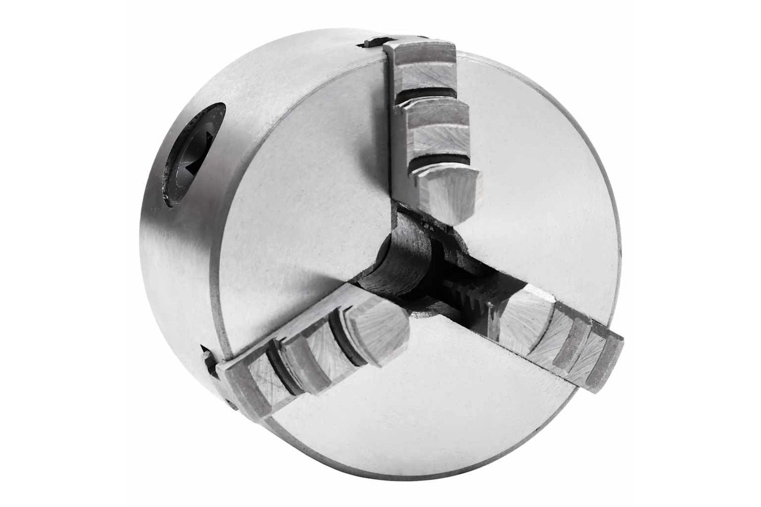 vidaXL 146704 3 Jaw Self-centering Lathe Chuck 80mm Steel