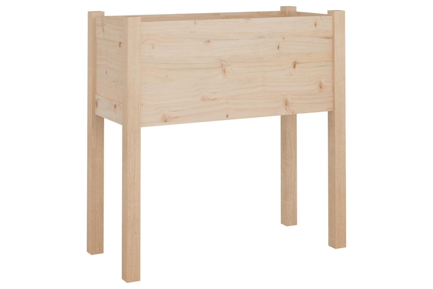 vidaXL 810819 Garden Planter 70x31x70cm Solid Pinewood