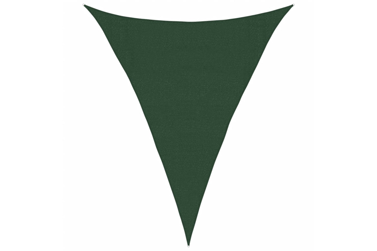 vidaXL 311475 Sunshade Sail 160 G/mÂ² Dark Green 3x4x4 M Hdpe