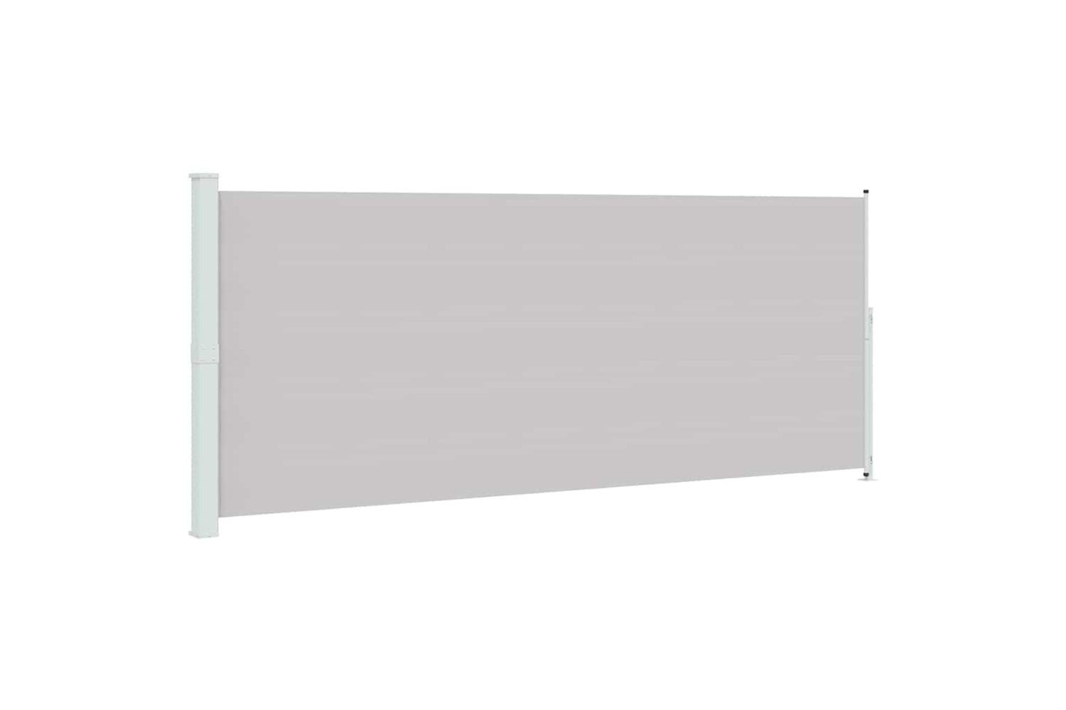 vidaXL 313419 Patio Retractable Side Awning 200x500cm Grey