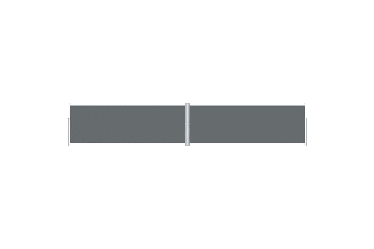 vidaXL 318038 Retractable Side Awning Anthracite 180x1000cm