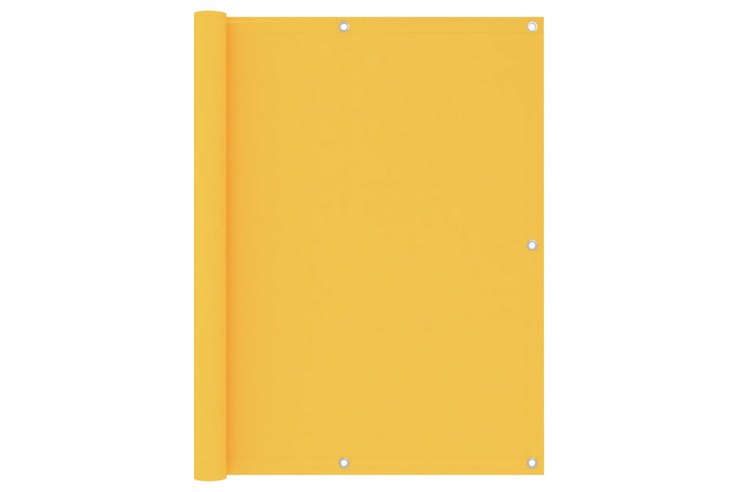 vidaXL 135031 Balcony Screen Yellow 120x600cm Oxford Fabric