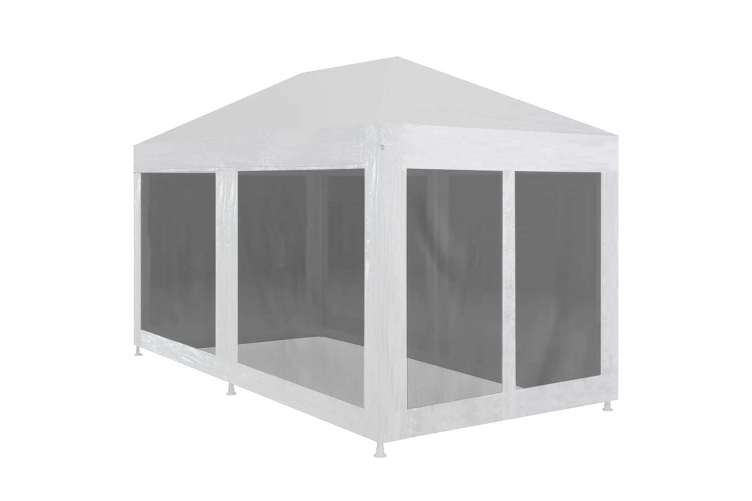 Vidaxl 45110 Party Tent With 6 Mesh Sidewalls 6x3 M