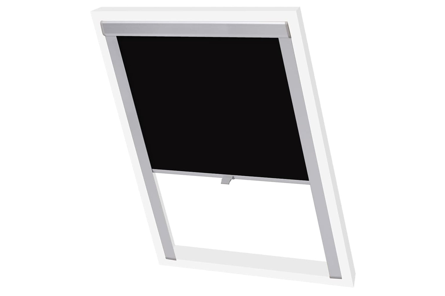 Vidaxl Blackout Roller Blind Black Sk06