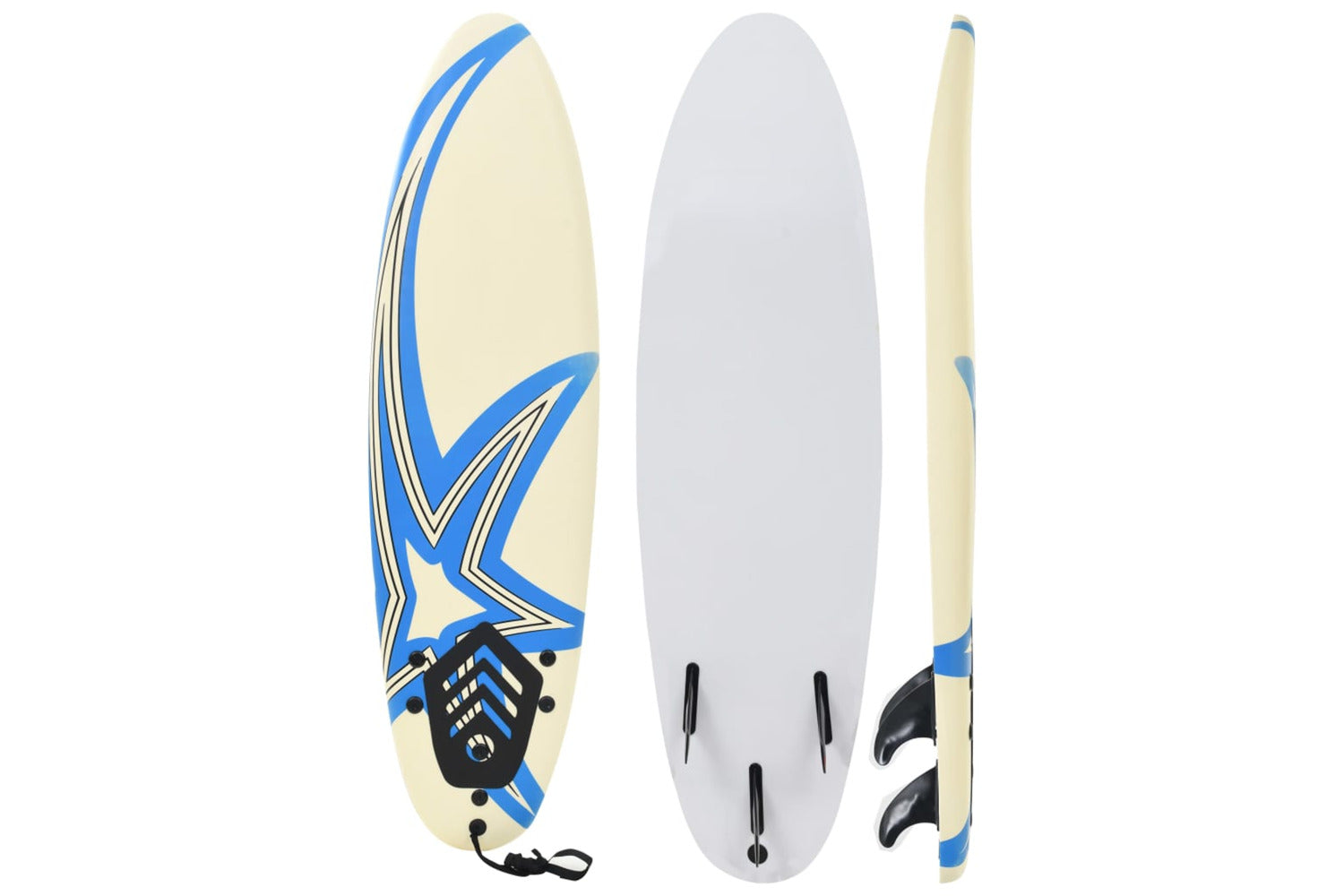 vidaXL 91689 Surfboard 170cm Star-2
