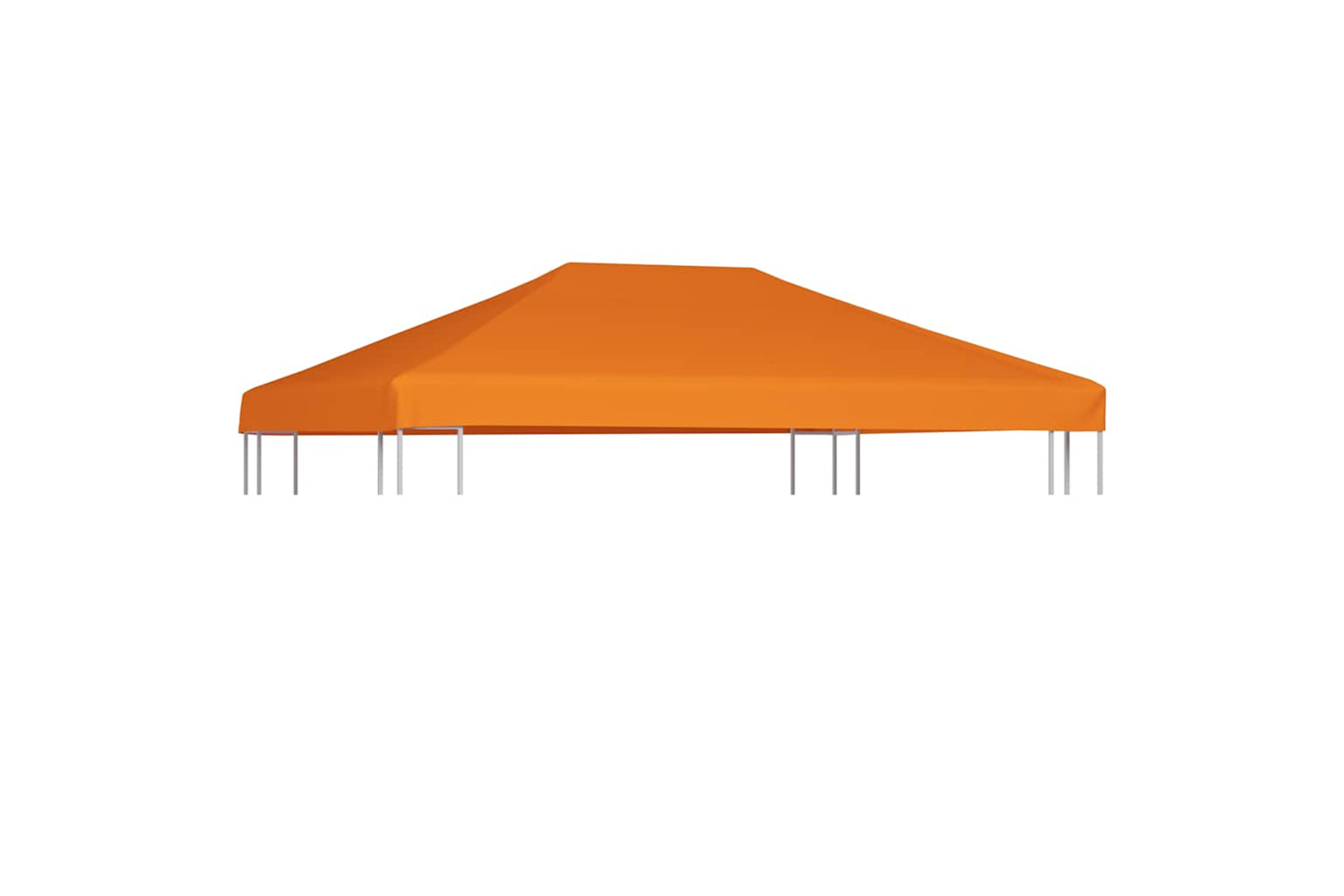 Vidaxl Gazebo Top Cover 310 G/m2 4x3 M Orange