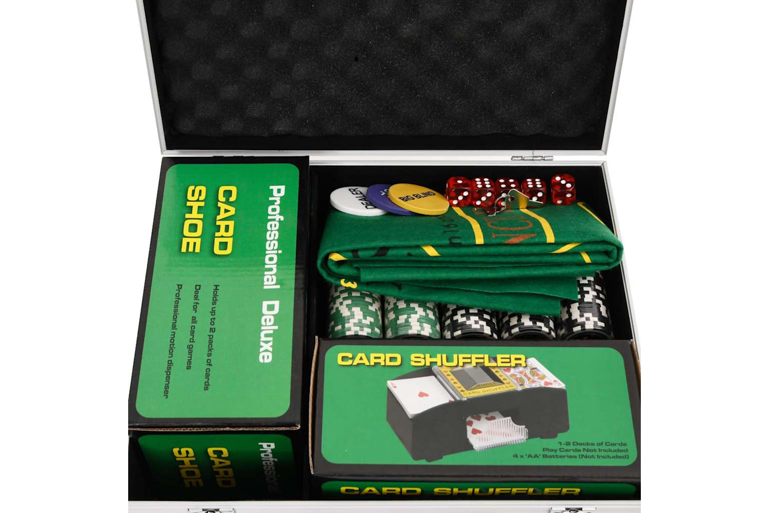 vidaXL 80412 Poker Chip Set 300 Pcs 11.5 G-6