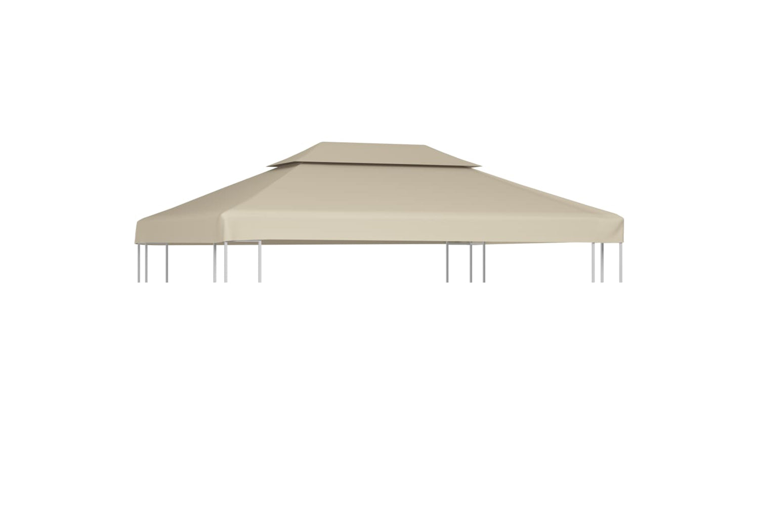 Vidaxl Gazebo Cover Canopy Replacement 310 G / M2 Beige 3 X 4 M