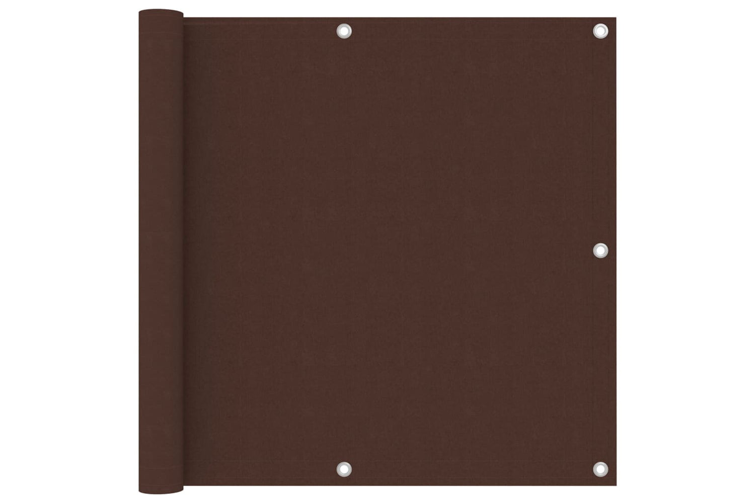 vidaXL 135073 Balcony Screen Brown 90x400cm Oxford Fabric