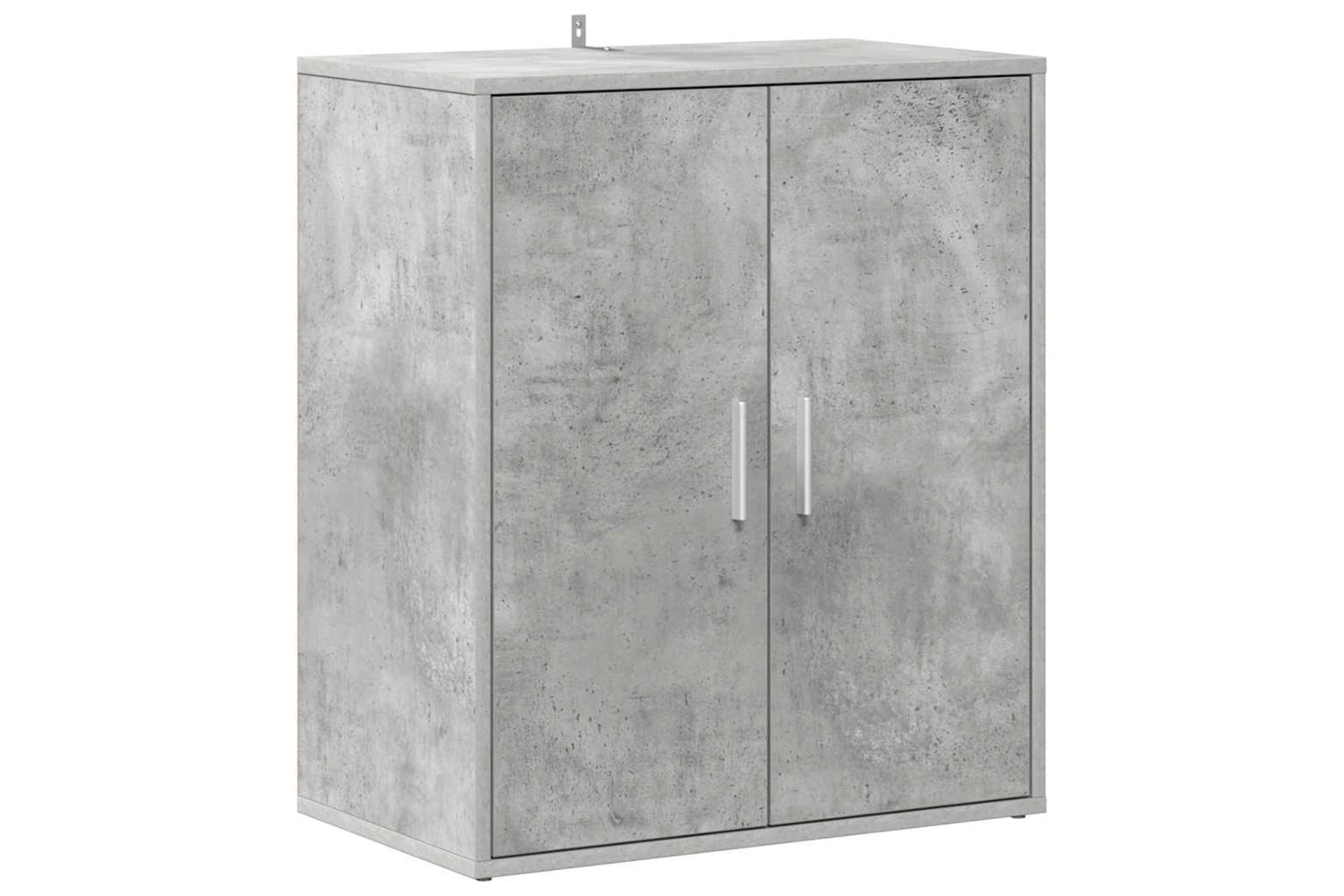 vidaXL 808922 Shoe Cabinet Concrete Grey 60x35x70cm Engineered Wood