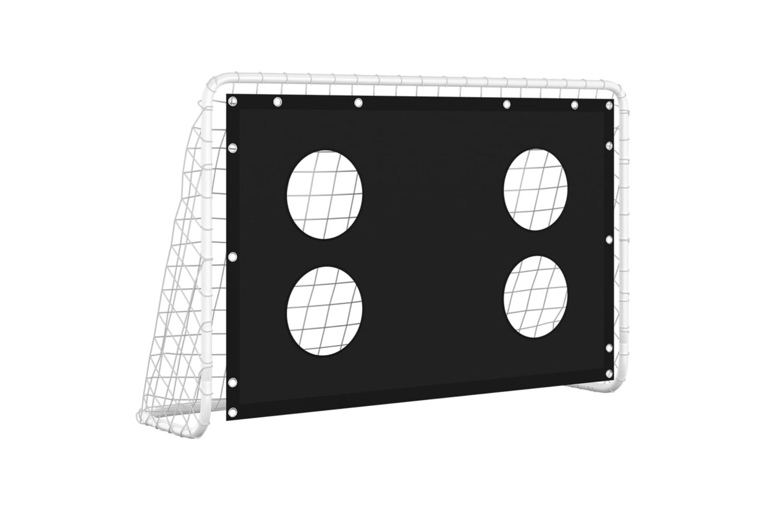 vidaXL 93376 Soccer Goal Training Net Steel 184x61x122cm-2