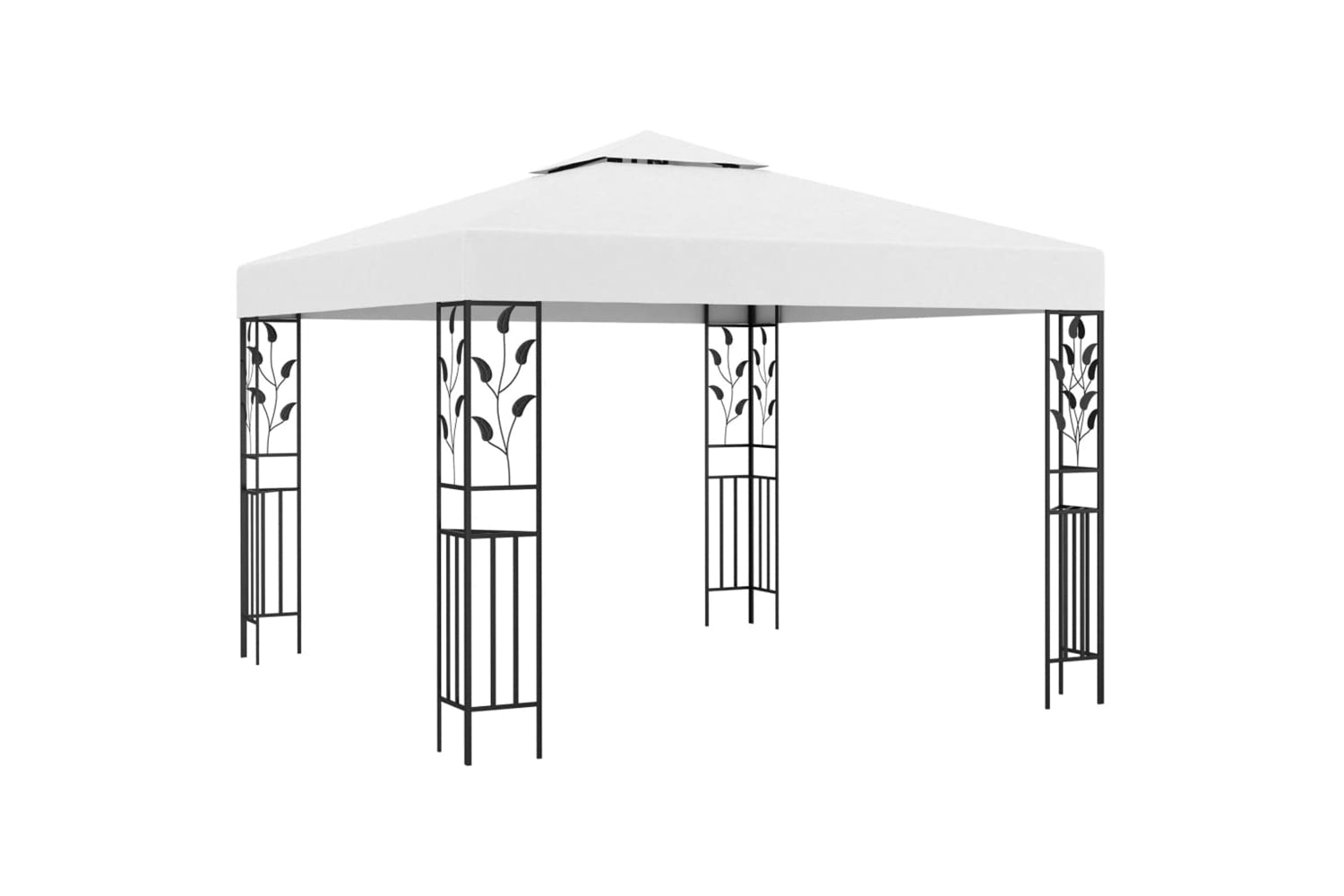 Vidaxl 312242 Gazebo 3x3 M White 180 G/mâ²