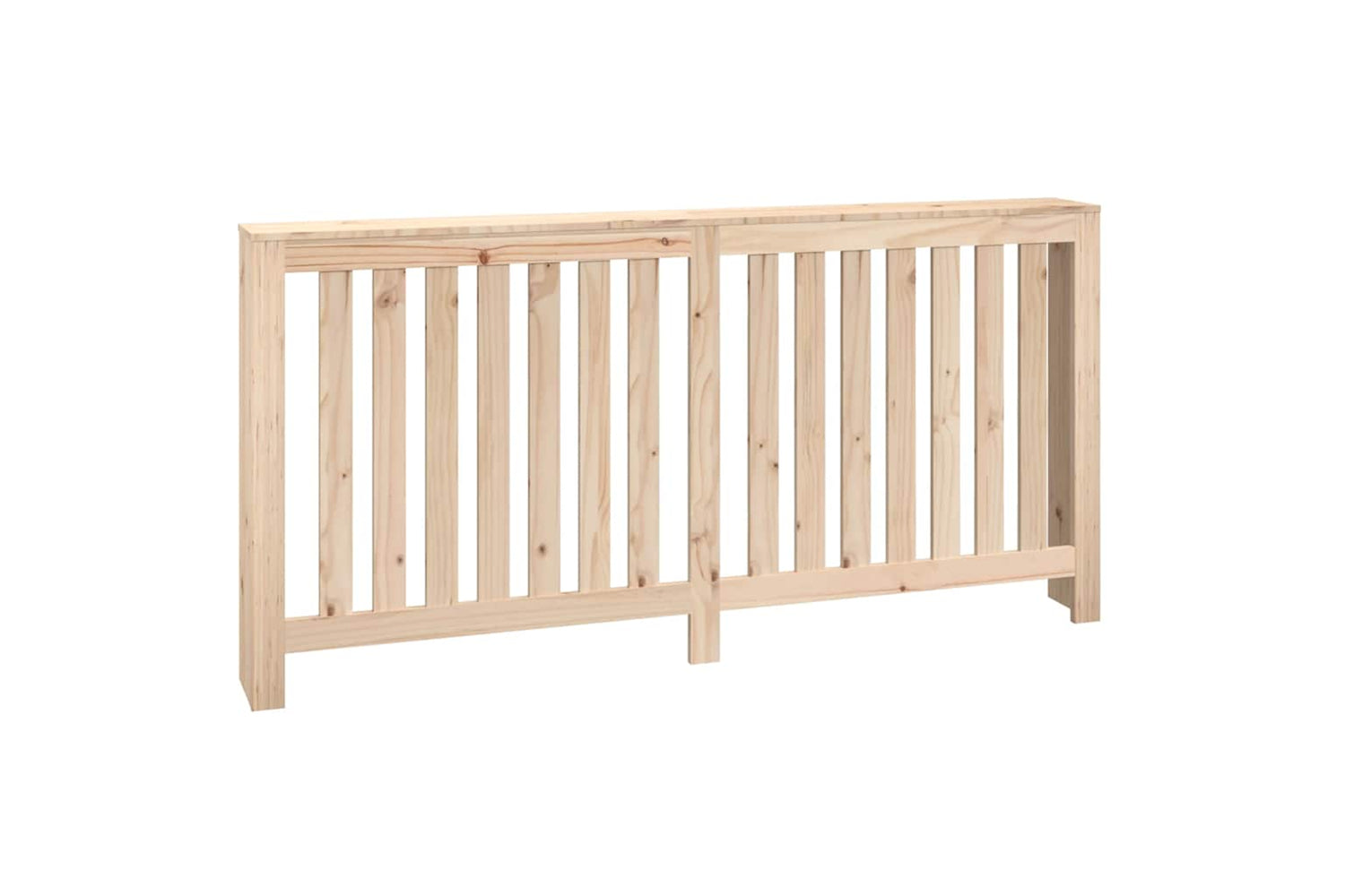 vidaXL 822581 Radiator Cover 169x19x84cm Solid Wood Pine