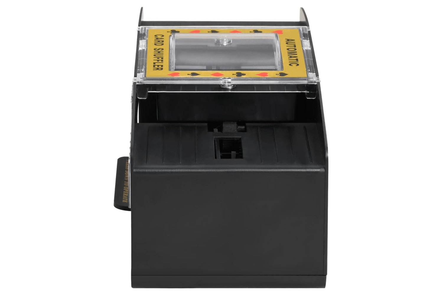 vidaXL 80419 Automatic Card Shuffler Black 2 Decks-5